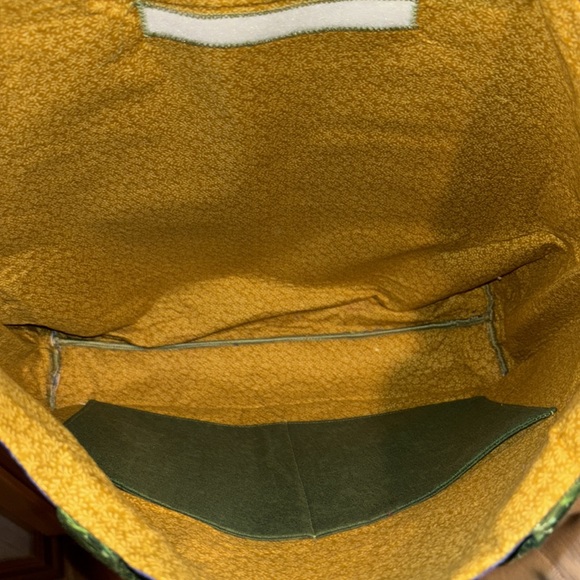 Unique Chinese paisley print book tote bag - Picture 7 of 17